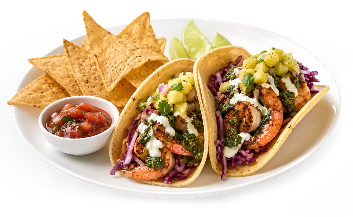 Tacos-shrimp-chips